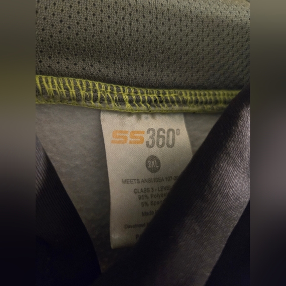 Hi vis work hoodie - Picture 2 of 6